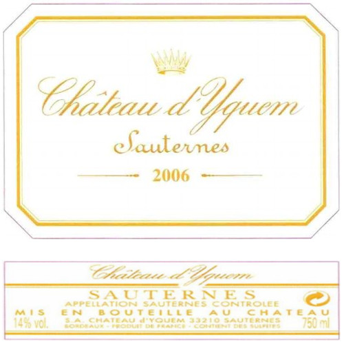 Chateau d'Yquem Sauternes 2006 | Wine.com