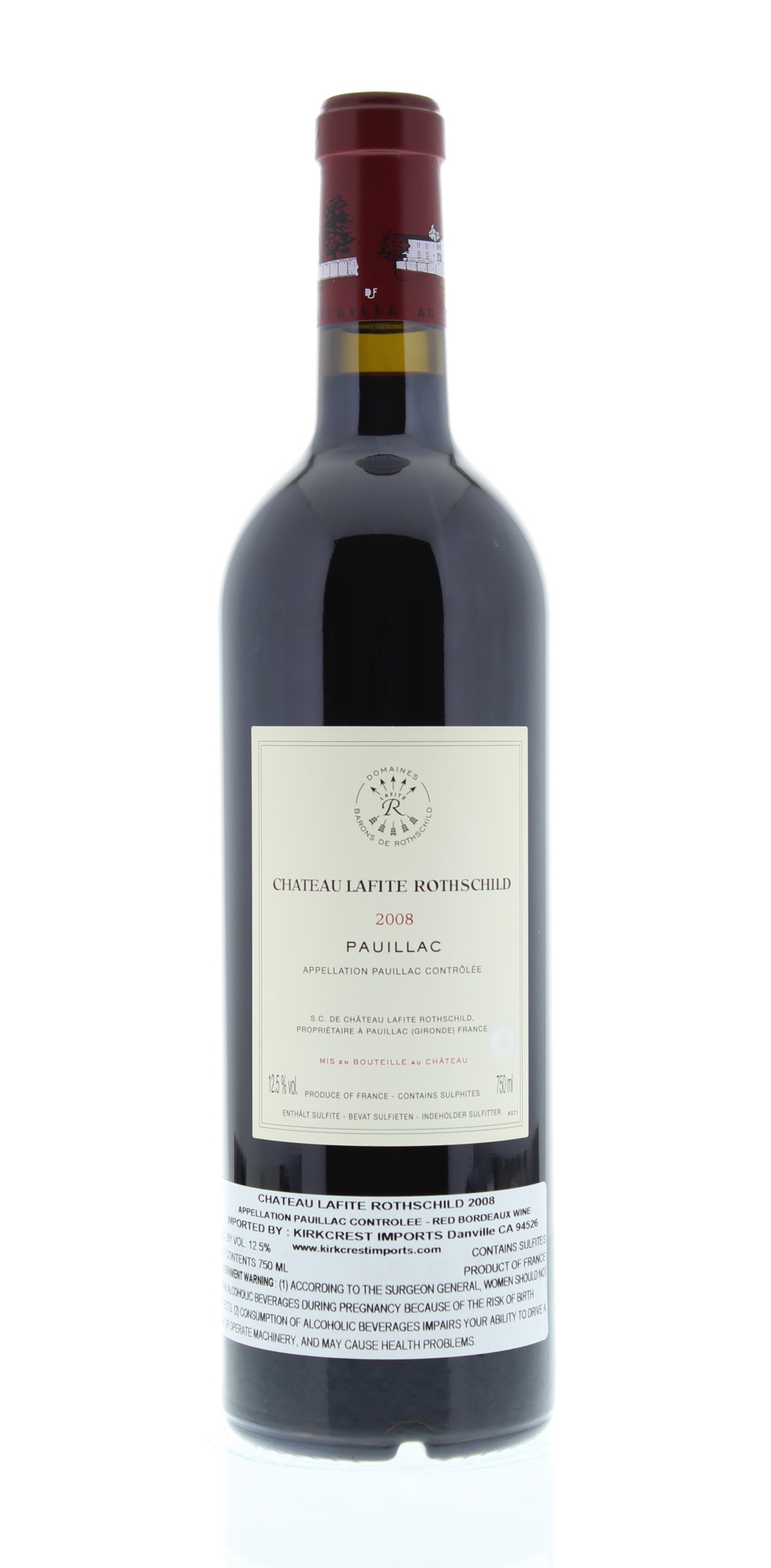 Chateau Lafite Rothschild 2008 | Wine.com