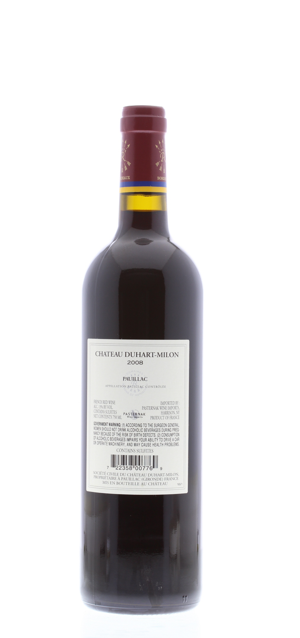 Chateau Duhart-Milon 2008 | Wine.com