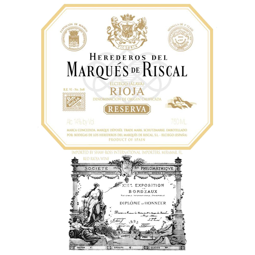 Marques de Riscal Rioja Reserva 2005 | Wine.com