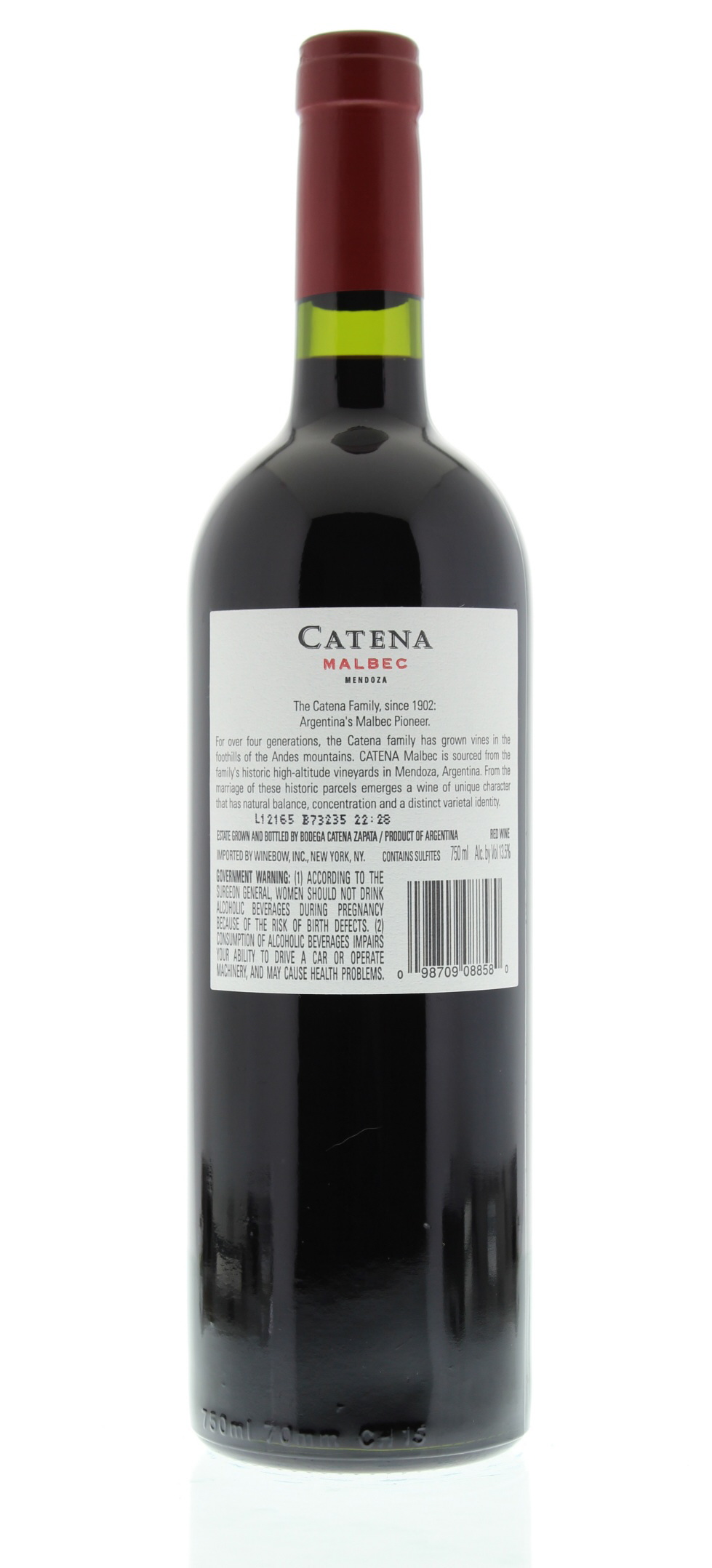 Catena Malbec 2010 | Wine.com