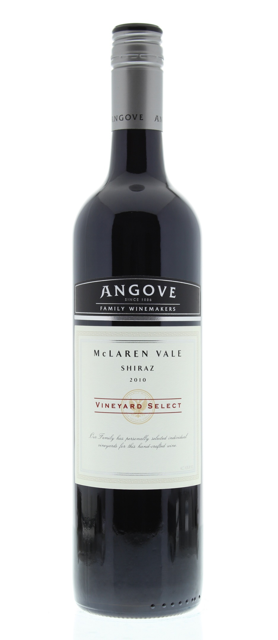 Angove Family Winemakers McLaren Vale Vineyard Select Shiraz 2010 ...