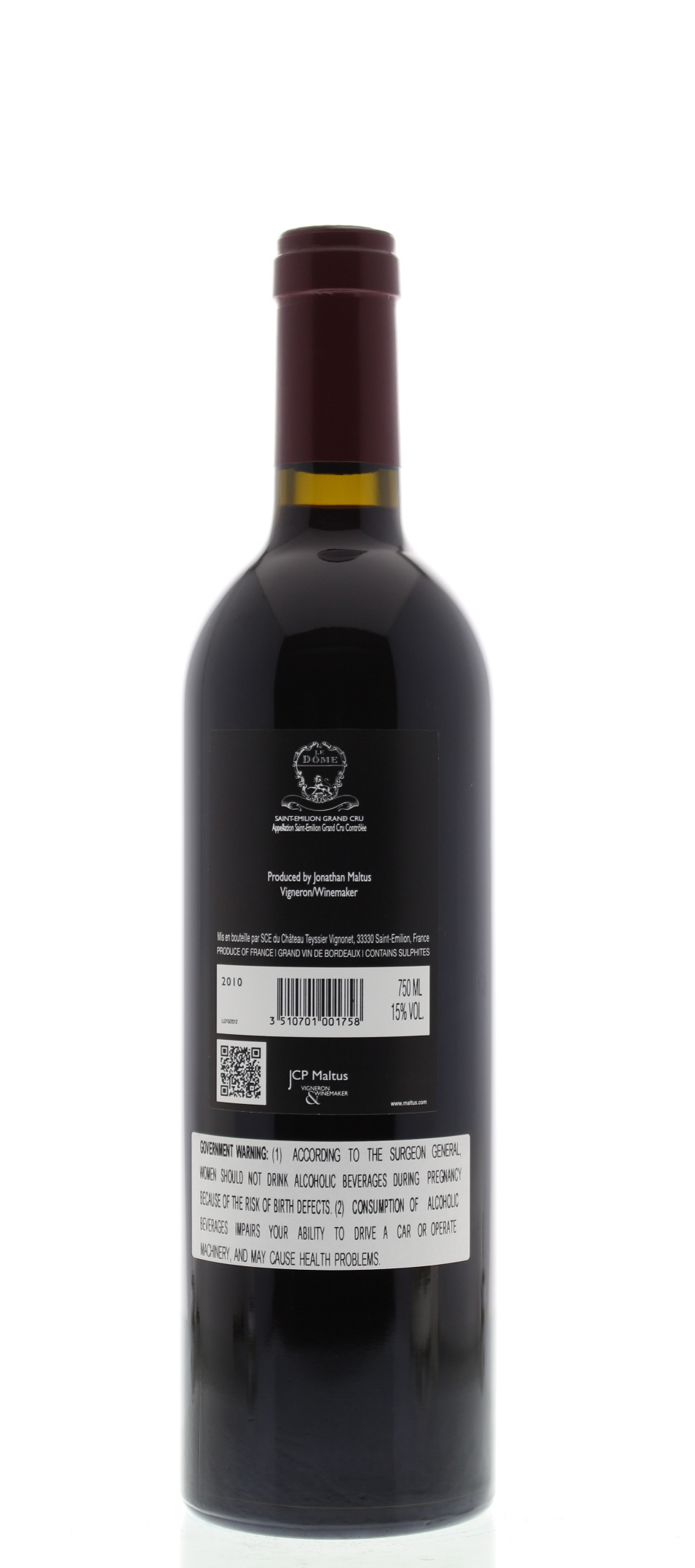 Le Dome 2010 | Wine.com