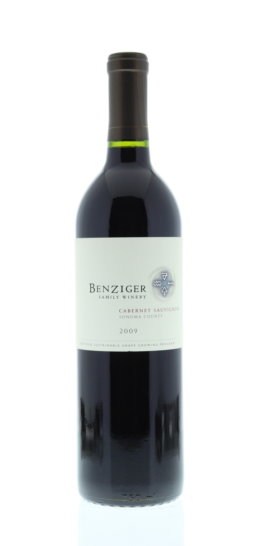 Benziger Sonoma County Cabernet Sauvignon 2009 | Wine.com