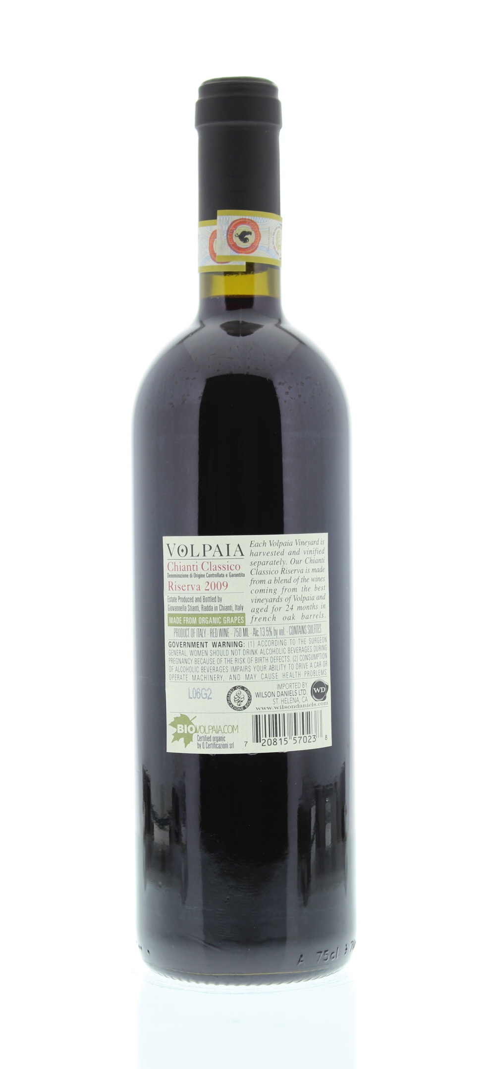 【1994伊トスカーナ赤】Fattoria Montellori カステルラピテ Castello di Volpaia Chianti Classico Riserva 2009 | Wine.com