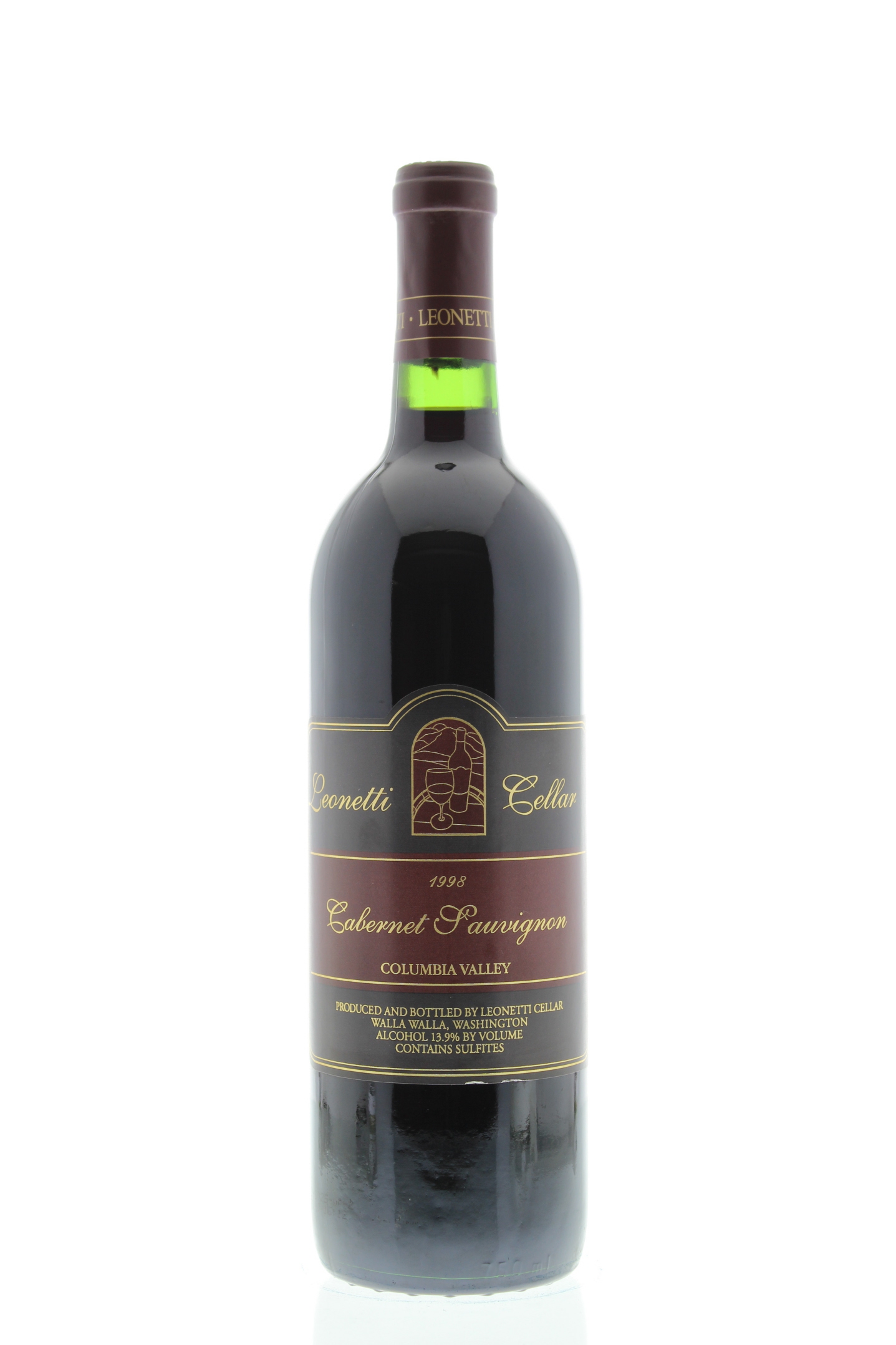 Leonetti Cabernet Sauvignon (scuffed label) 1998 | Wine.com