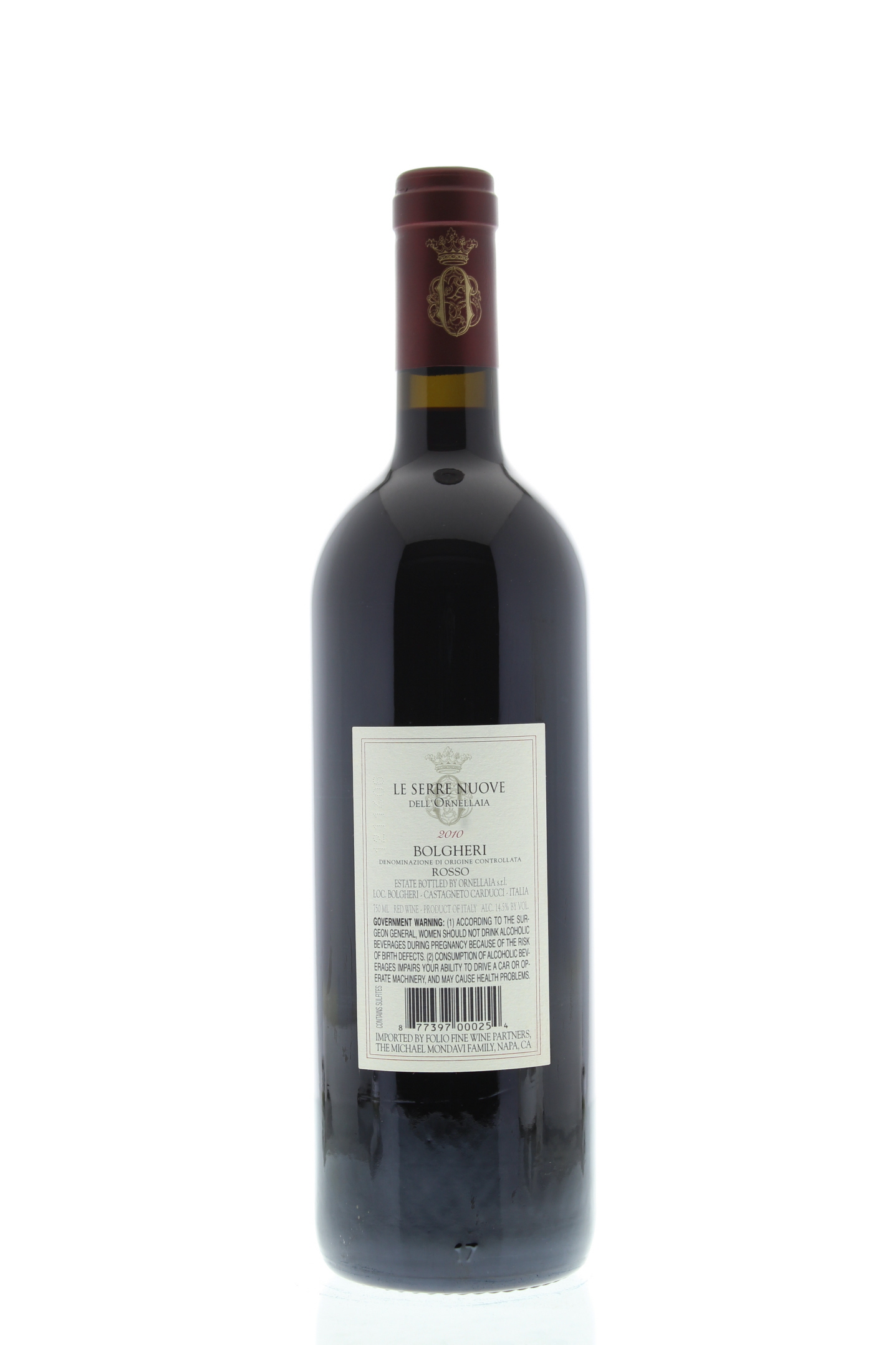 Ornellaia Le Serre Nuove 2010 | Wine.com