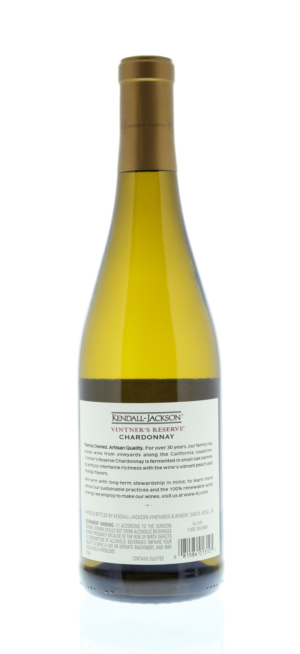 Kendall-Jackson Vintner's Reserve Chardonnay 2012 | Wine.com