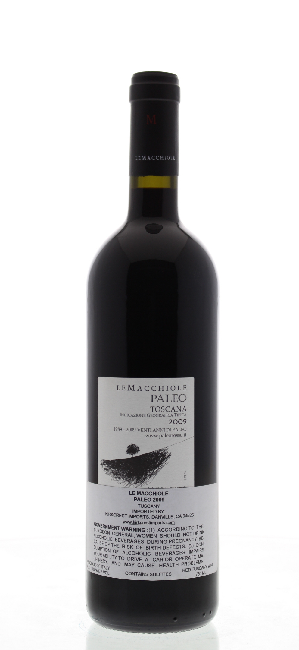 ワイン Le Macchiole Bolgheri Rosso 2009 Le Macchiole Paleo 2009 | Wine.com