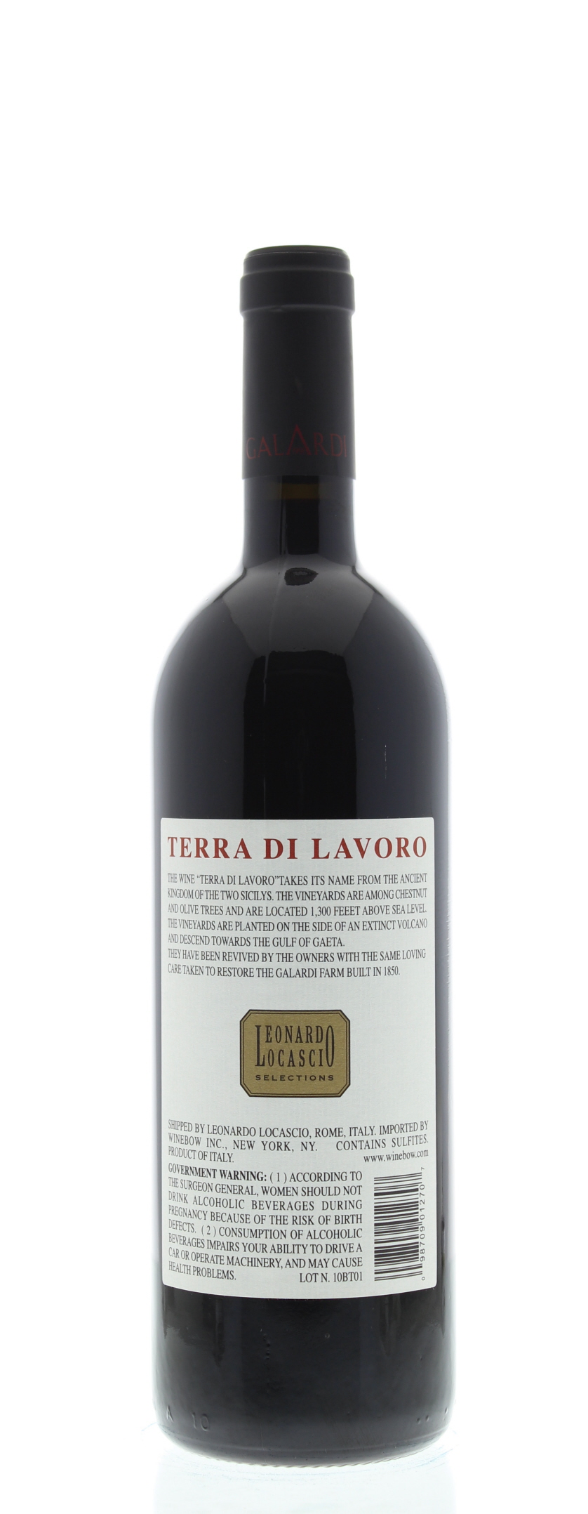 Galardi Terra di Lavoro 2010 | Wine.com