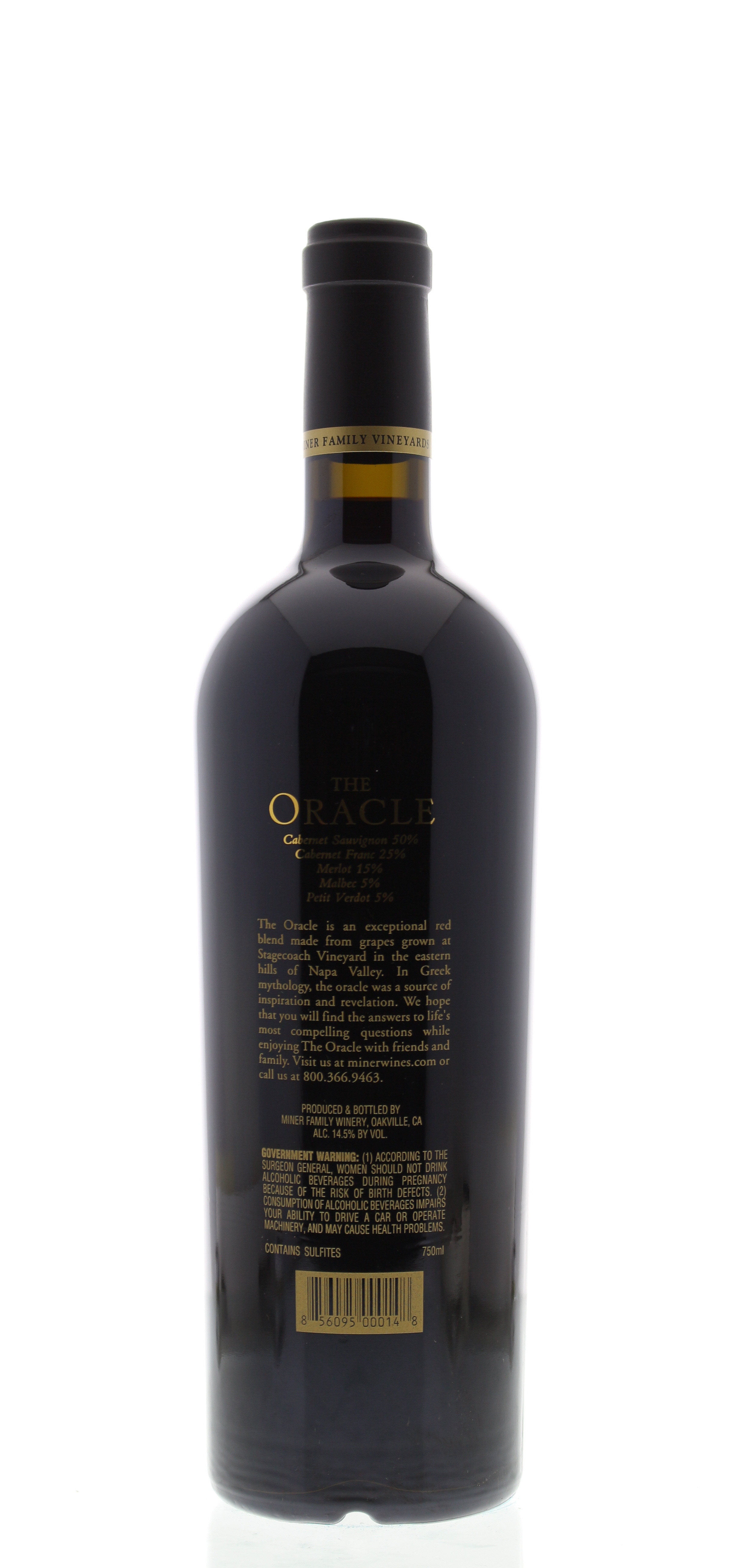 ワイン Miner Family Winery The Oracle 2009 Miner Family The Oracle 2009 | Wine.com