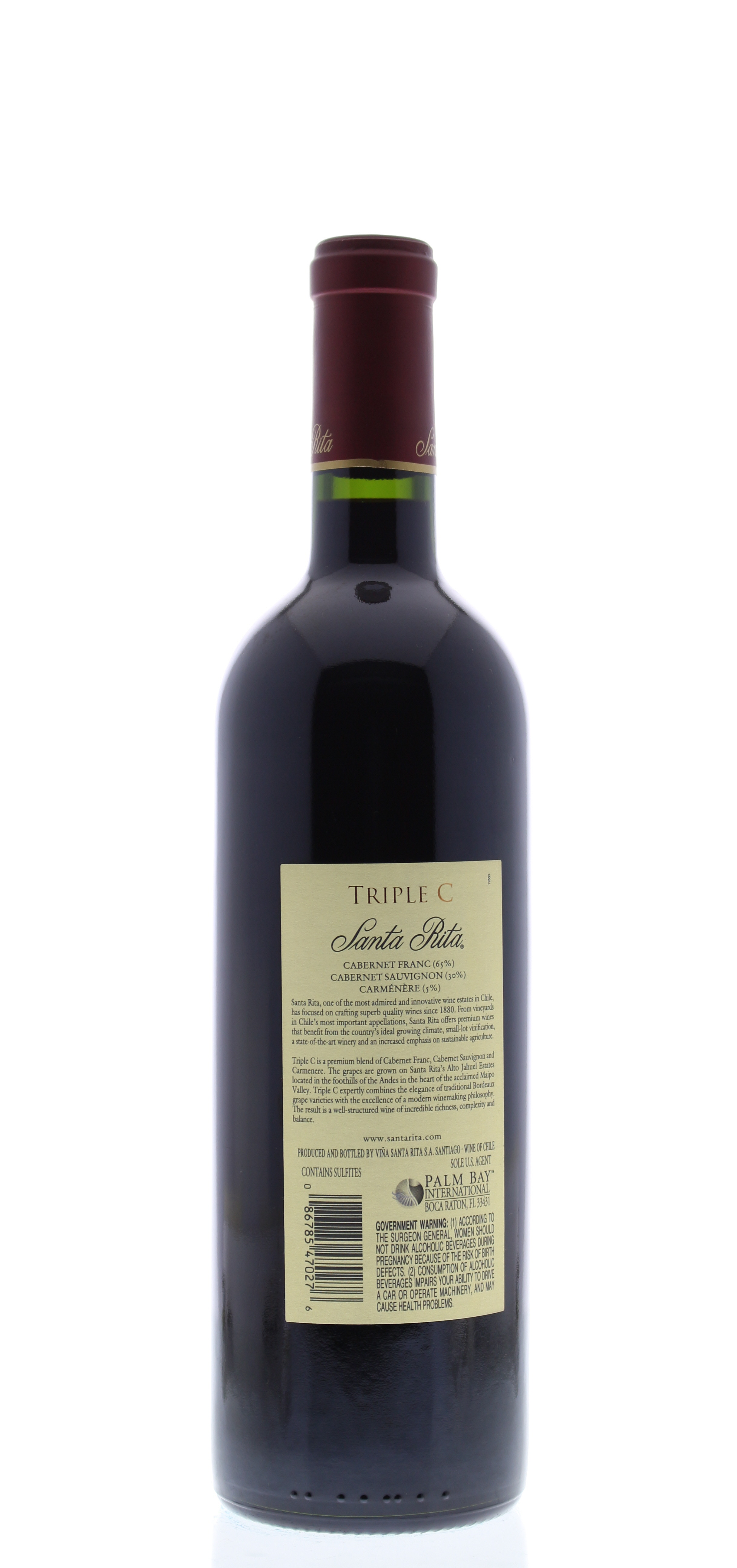 Santa Rita Triple C 2008 | Wine.com