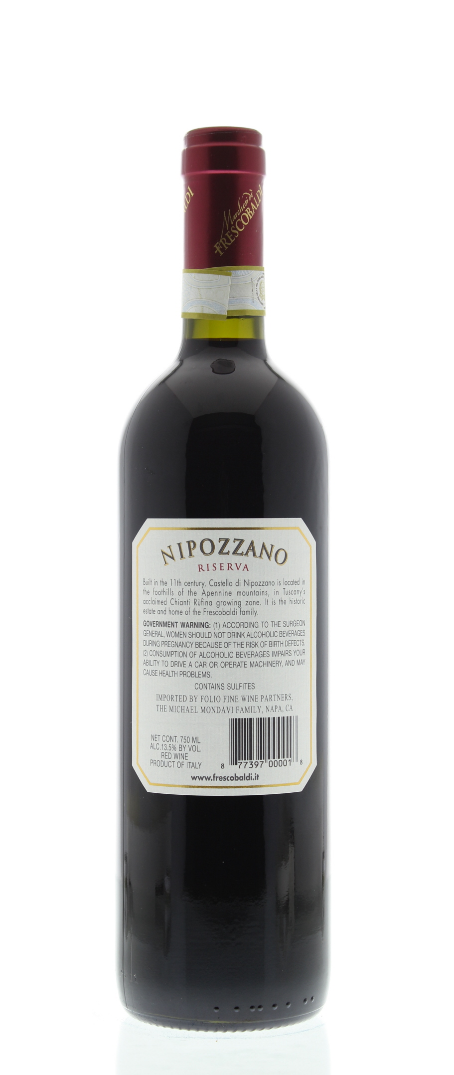 Frescobaldi Nipozzano Chianti Rufina Riserva 2010 | Wine.com