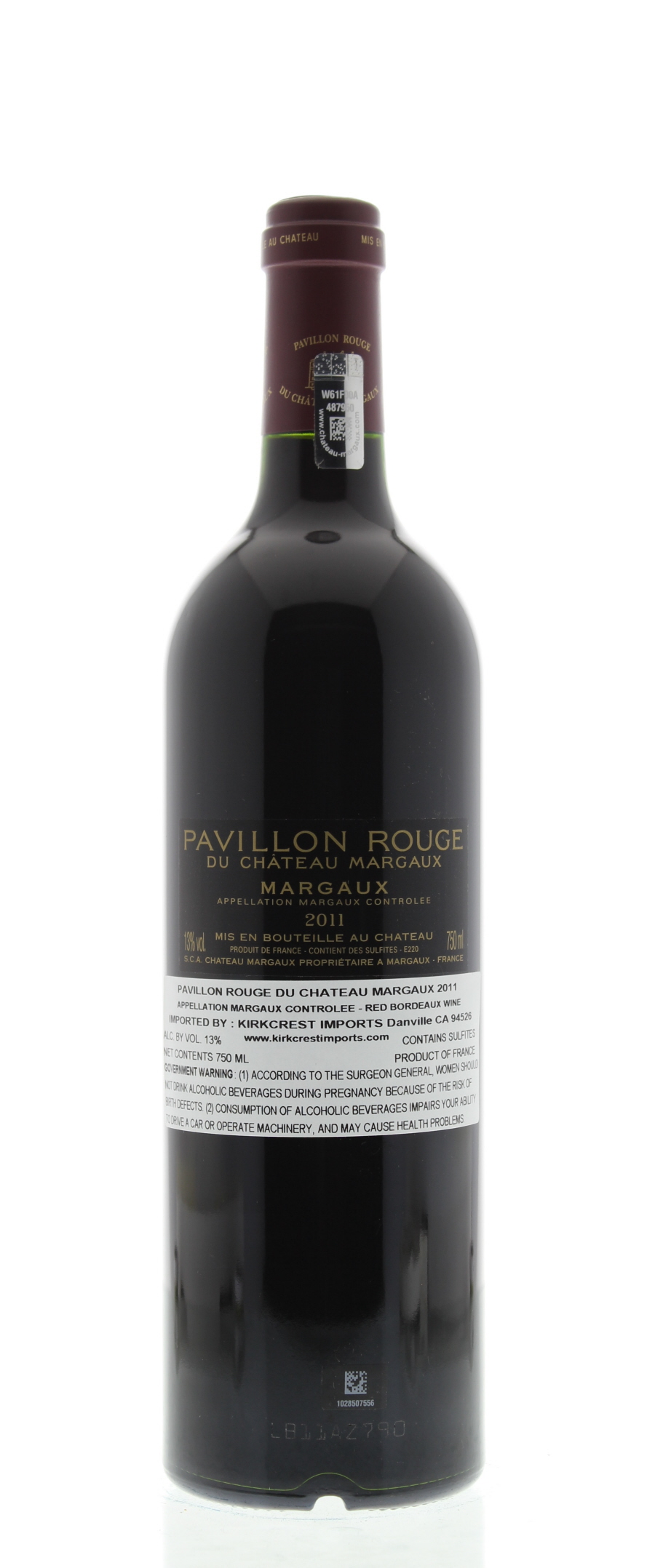 ワイン PAVILLON ROUGE Du CHATEAU MARGAUX 2011 Chateau Margaux Pavillon Rouge 2011 | Wine.com