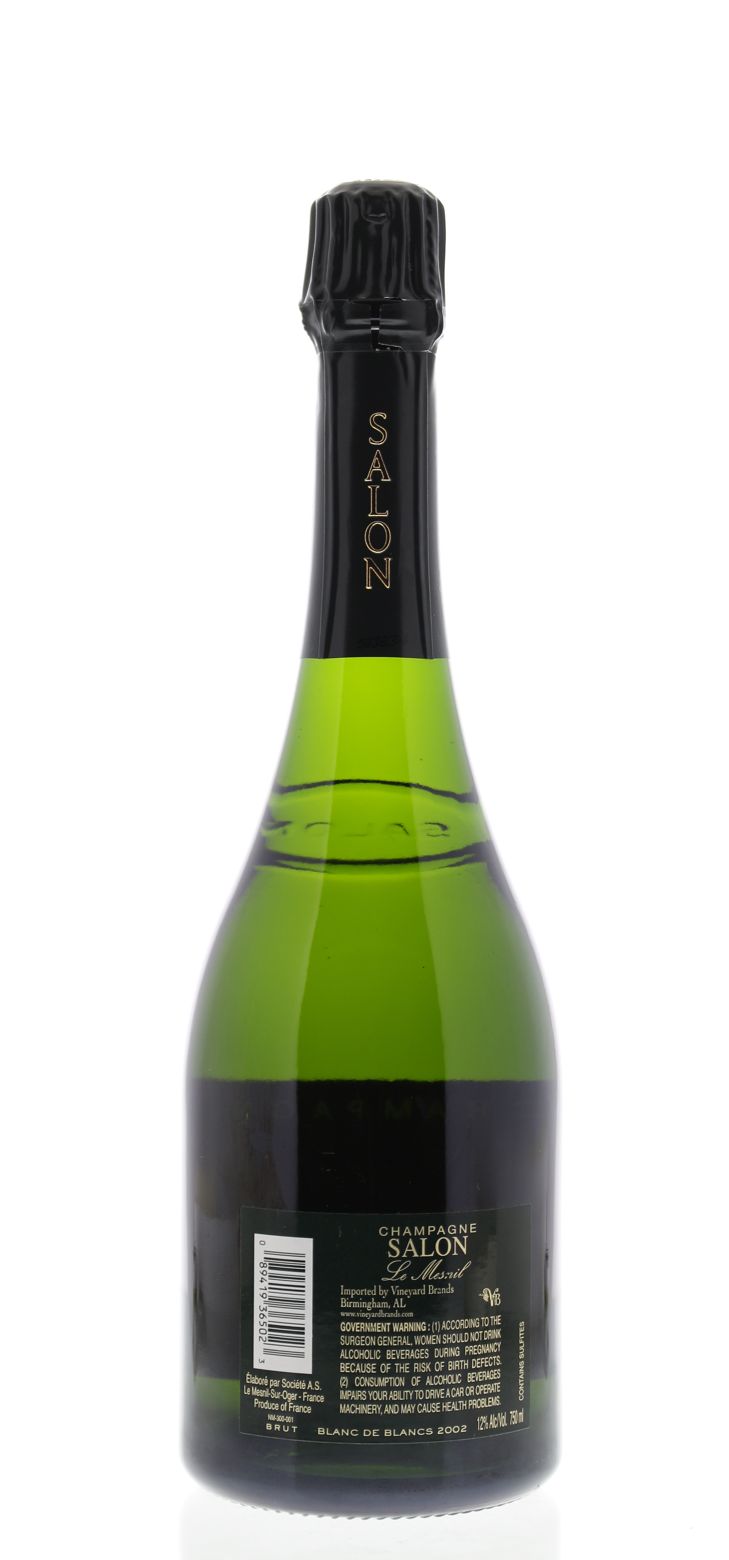 Salon Blanc de Blancs Le Mesnil 2002 | Wine.com