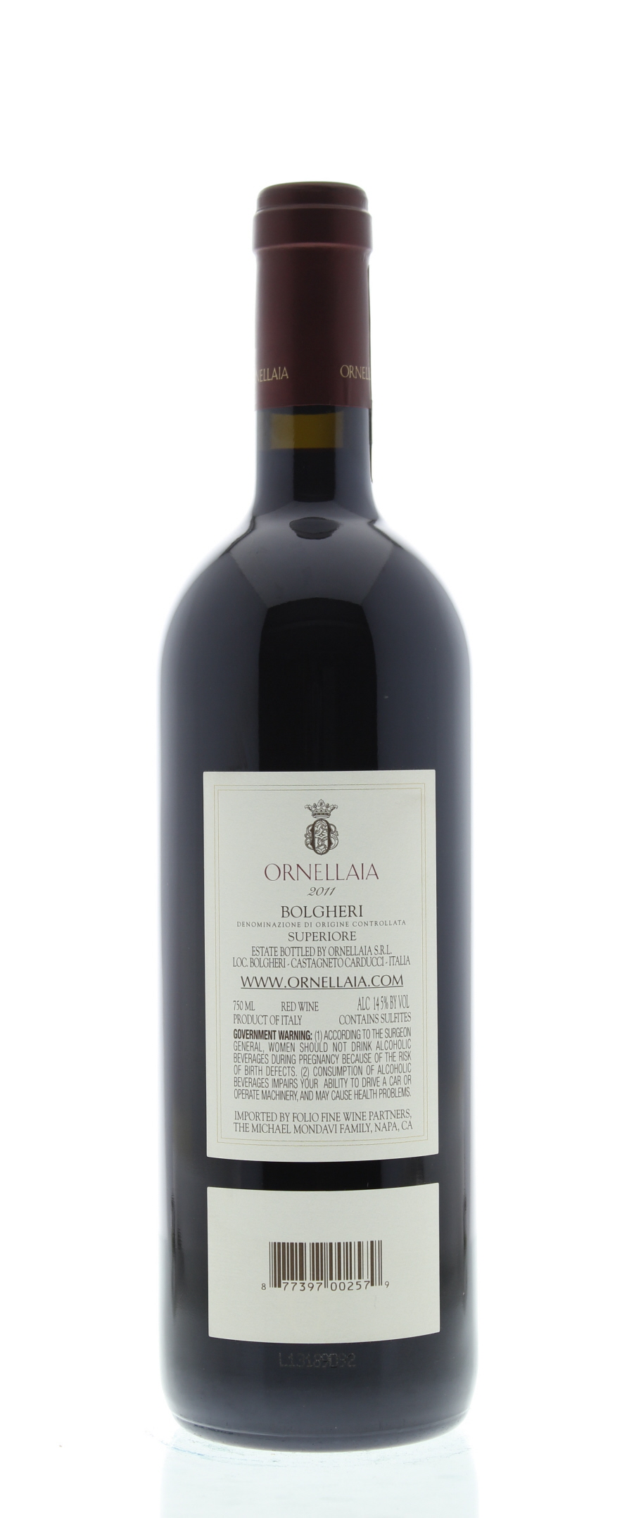 Ornellaia 2011 | Wine.com