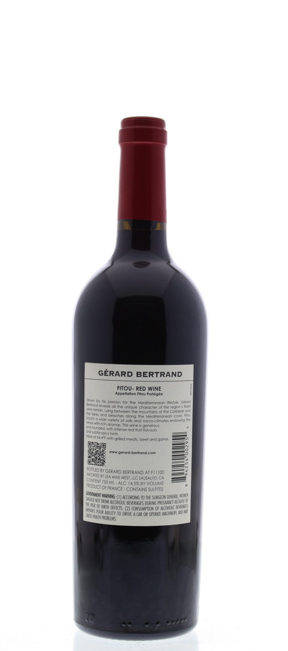 Gerard Bertrand Fitou 2011 | Wine.com