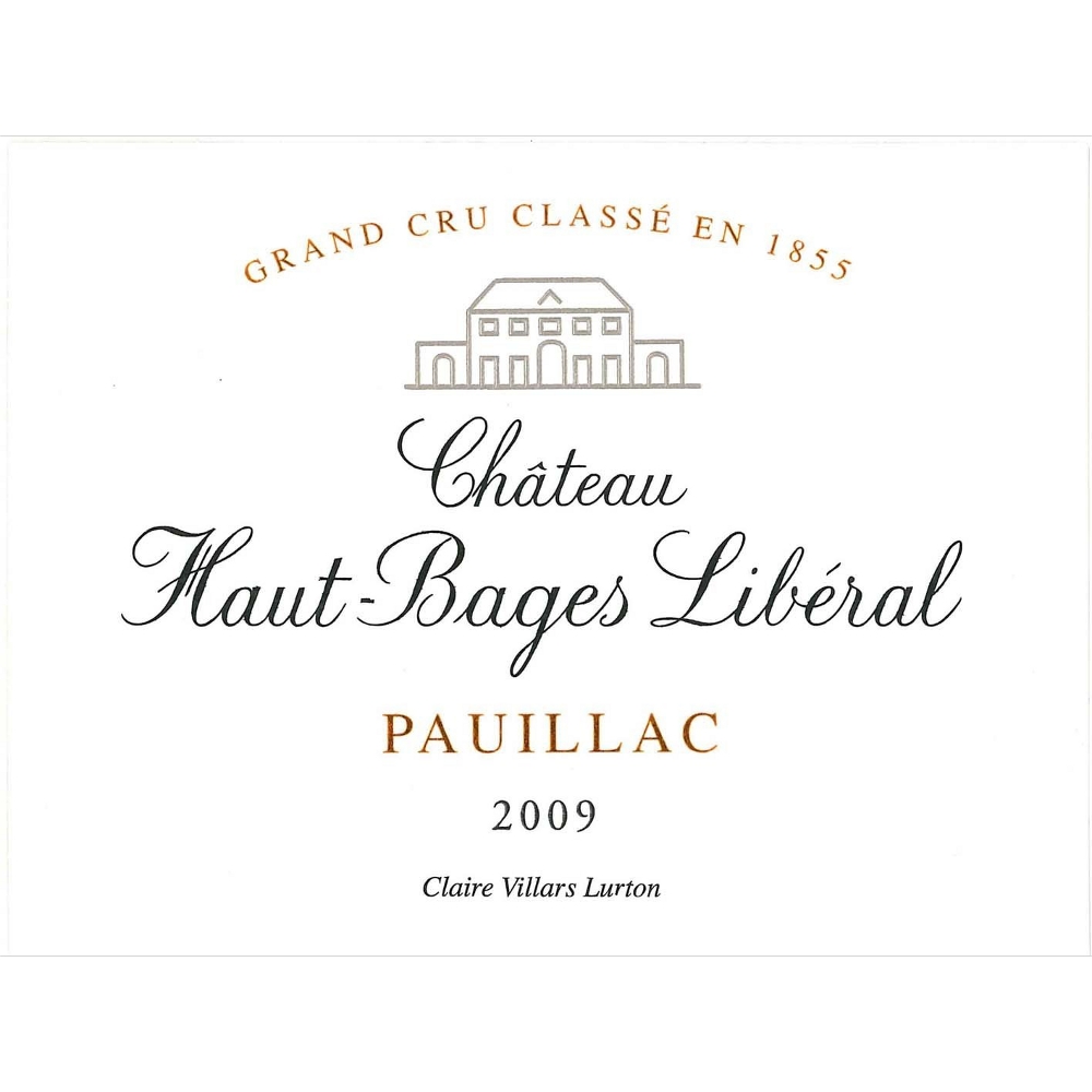 Chateau Haut-Bages Liberal 2009 | Wine.com