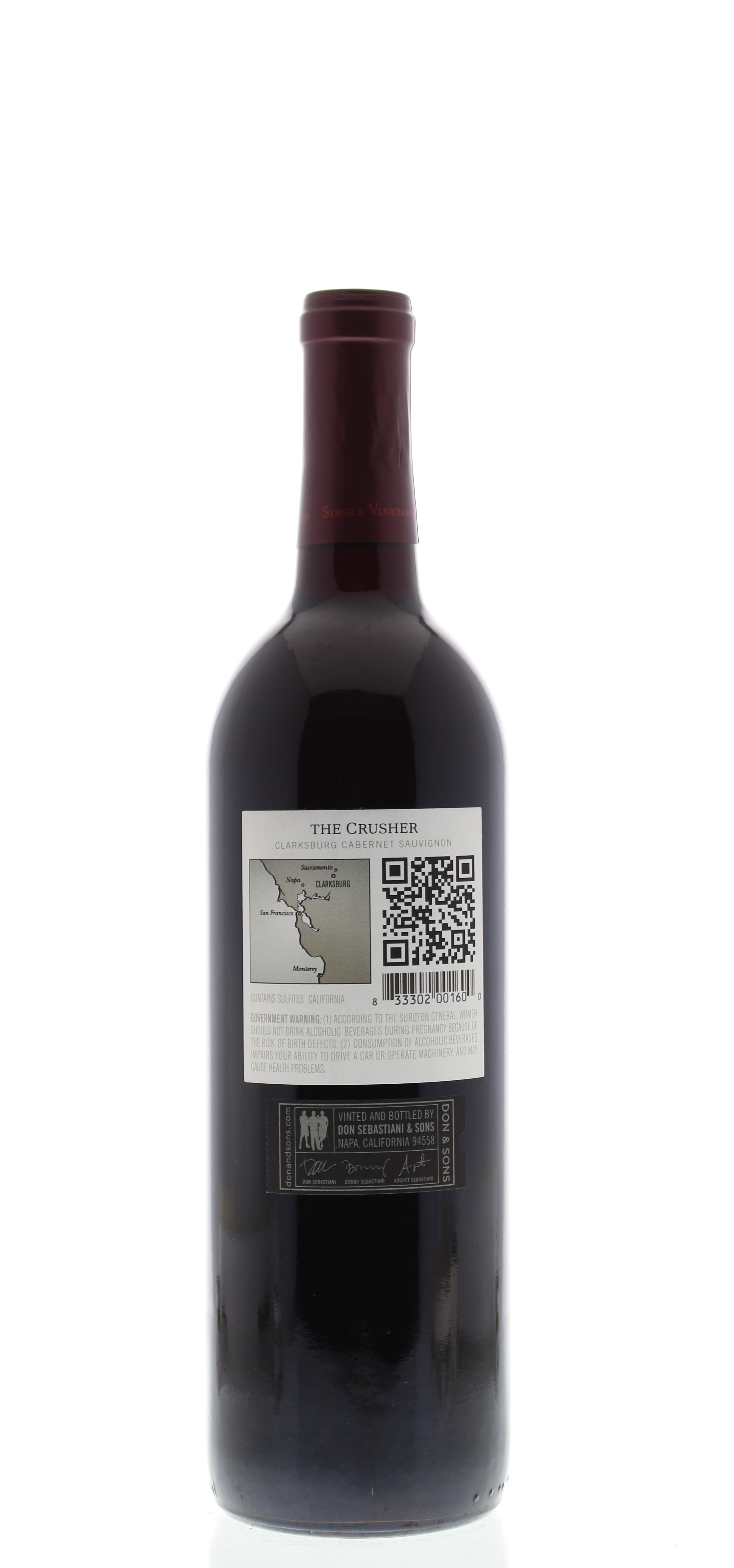 The Crusher Cabernet Sauvignon 2012 | Wine.com