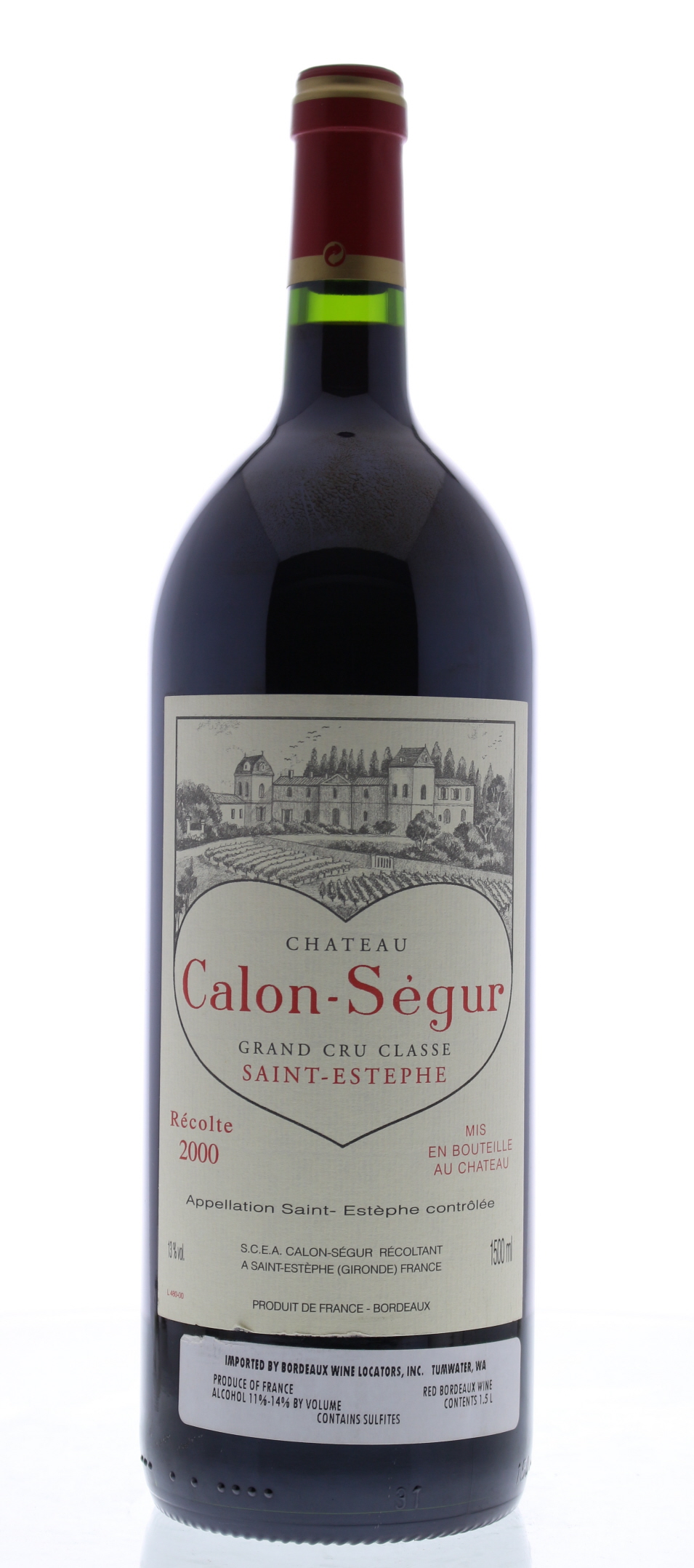 Chateau Calon-Segur (1.5 Liter Magnum) 2000 | Wine.com