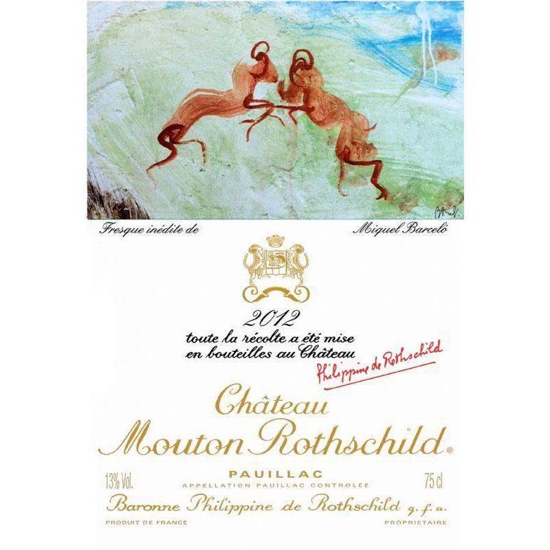 Chateau Mouton Rothschild 2012 | Wine.com