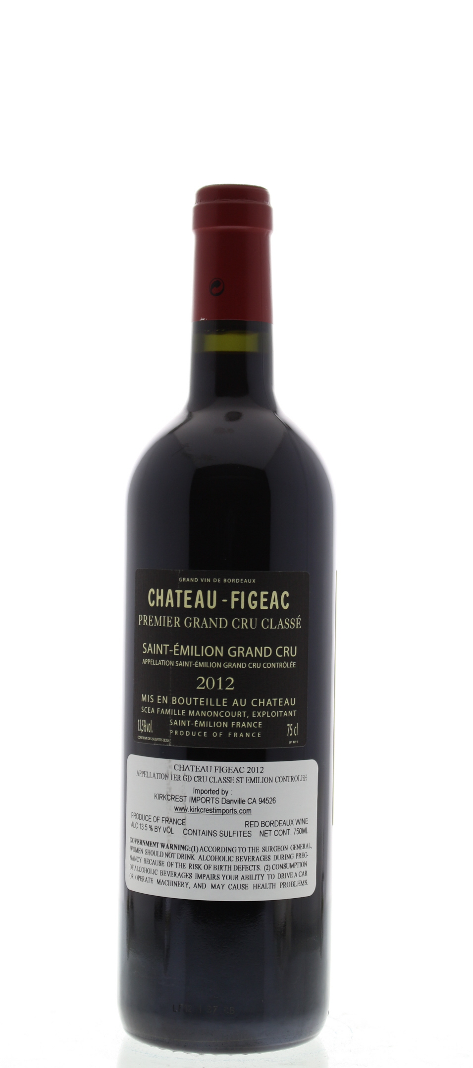 Chateau Figeac 2012 | Wine.com