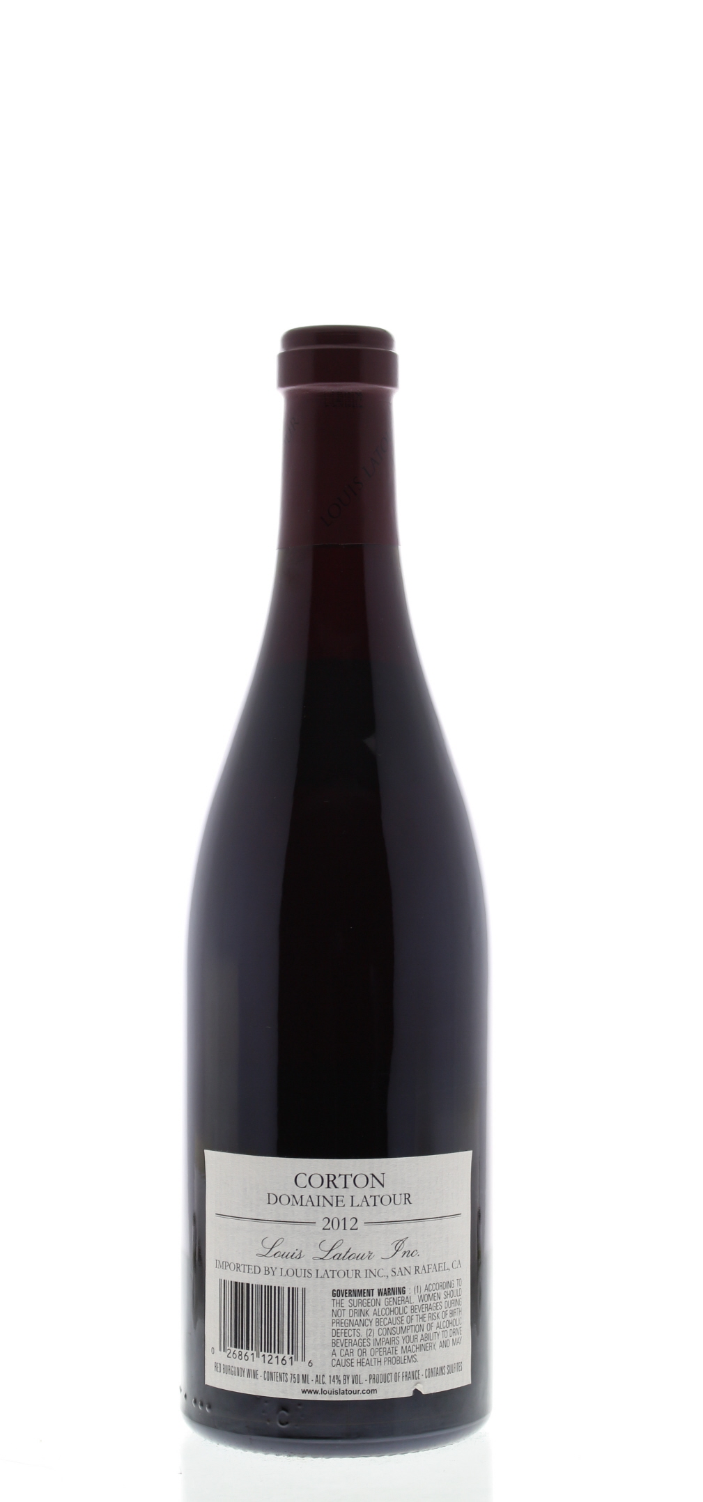 Louis Latour Corton Grand Cru Domaine Latour 2012 | Wine.com