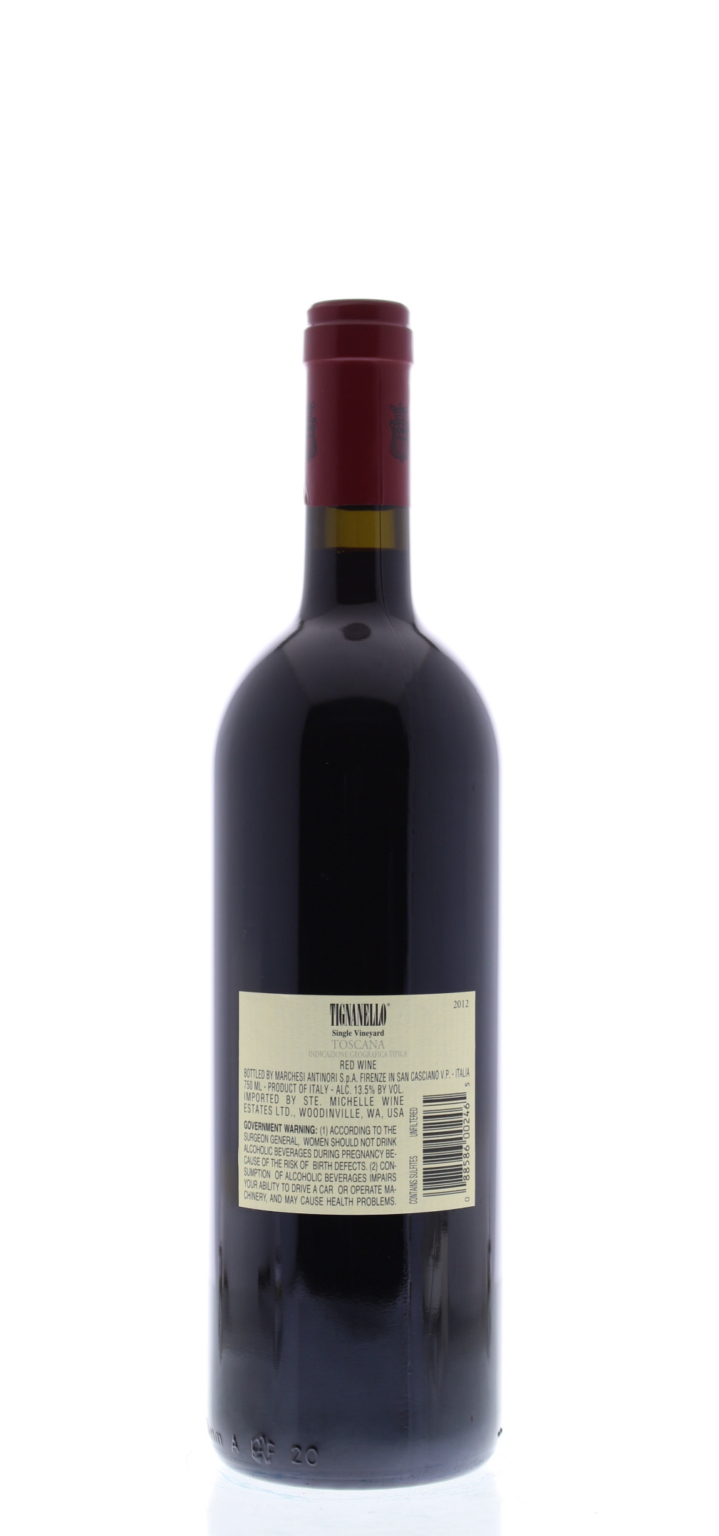 Marchesi Antinori Tignanello 2012 | Wine.com
