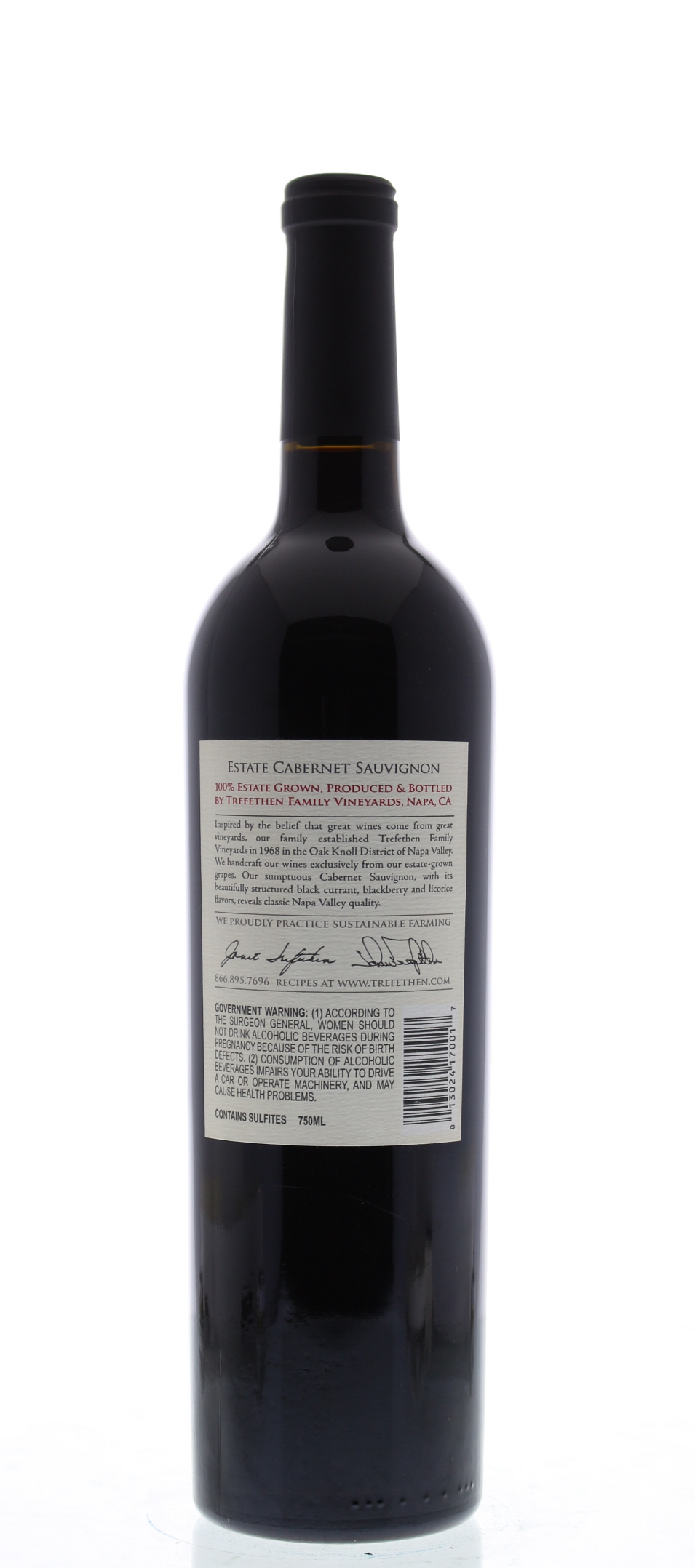 Trefethen Cabernet Sauvignon 2012 | Wine.com