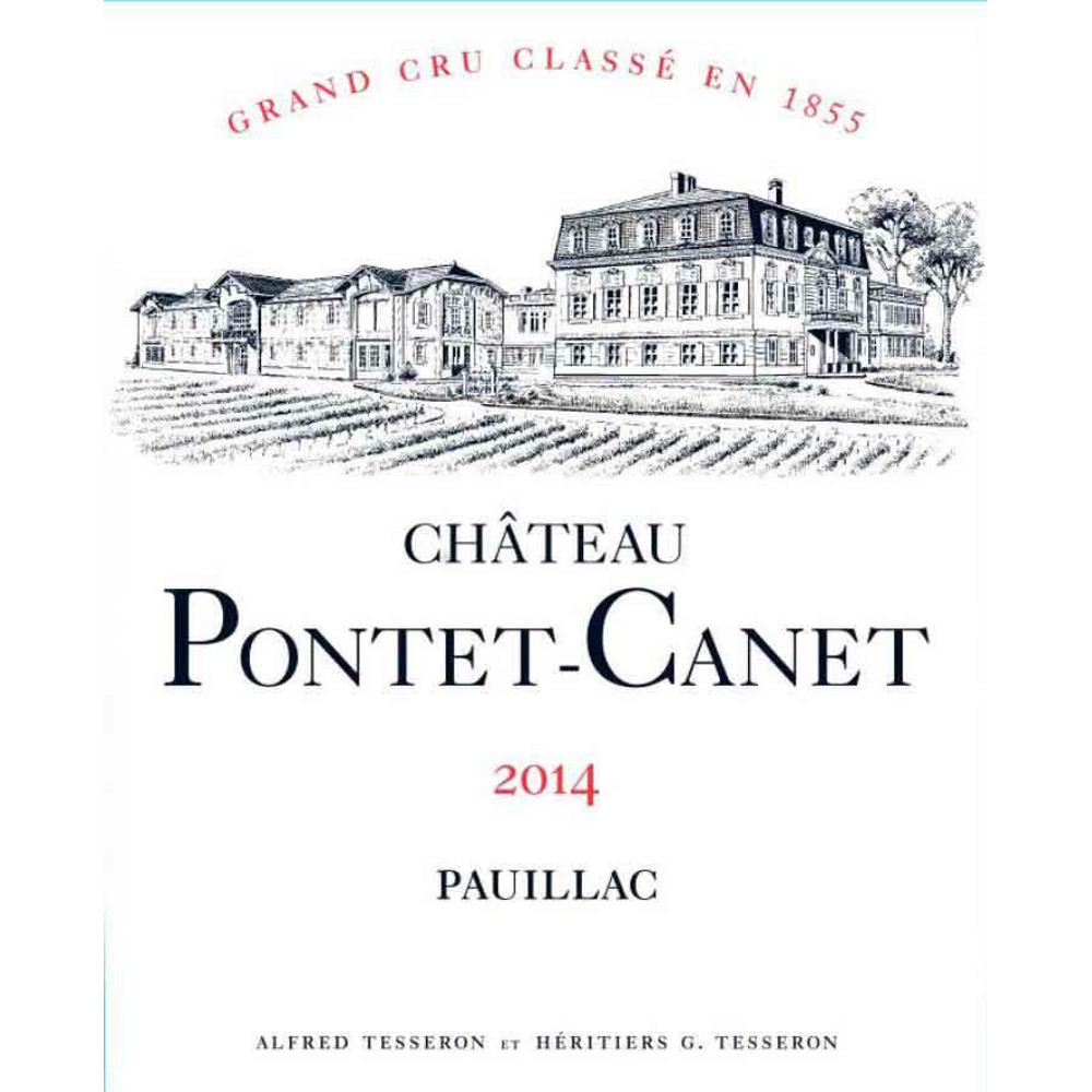 Chateau Pontet-Canet 2014 | Wine.com