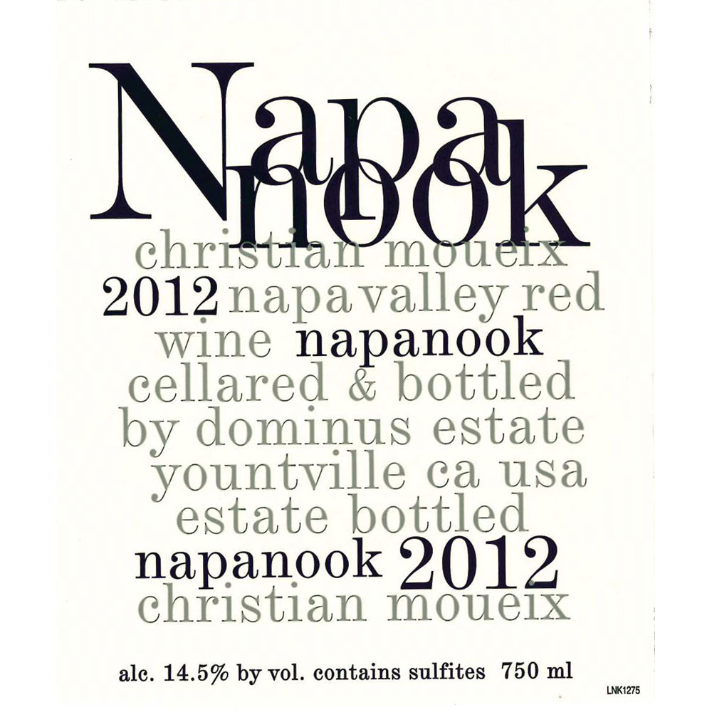 Dominus Napanook Vineyard 2012 | Wine.com