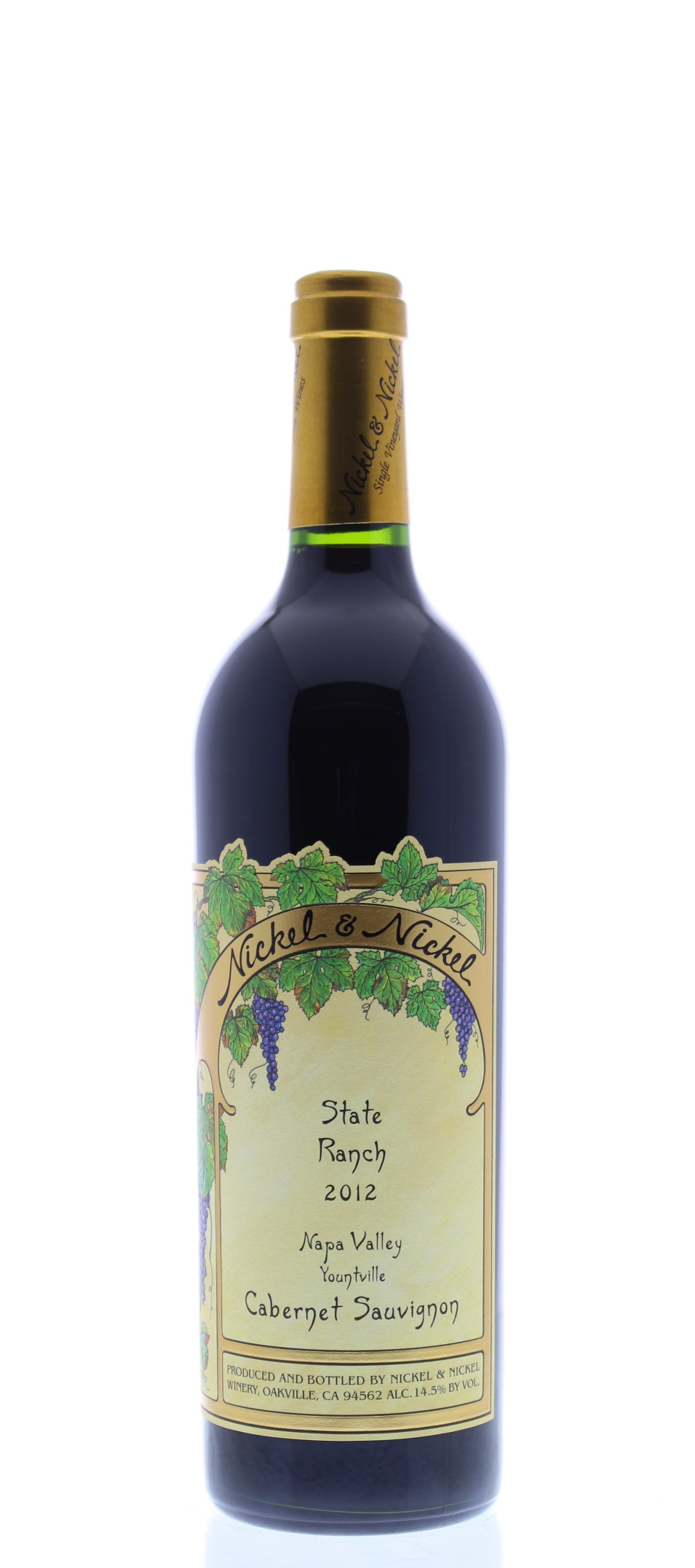 Nickel & Nickel State Ranch Cabernet Sauvignon 2012 | Wine.com