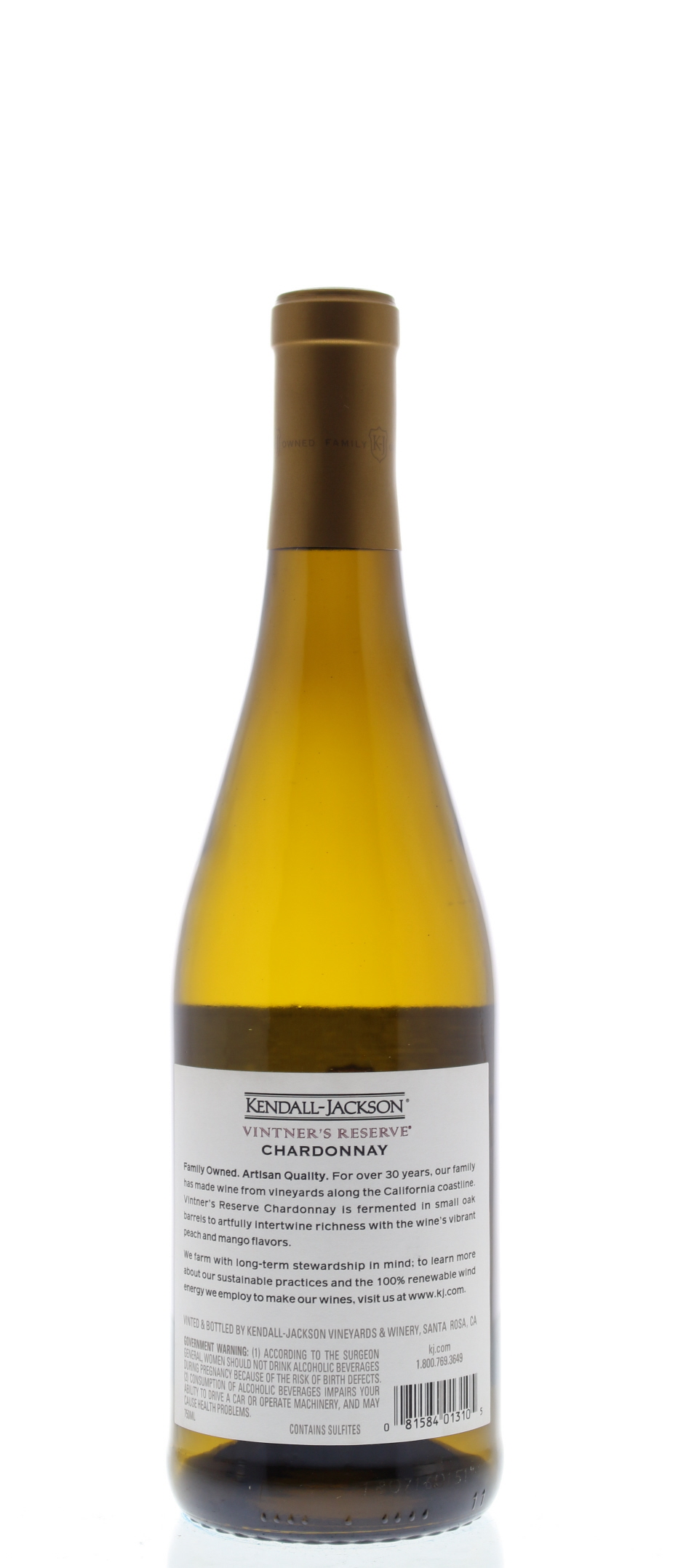 Kendall-Jackson Vintner's Reserve Chardonnay 2014 | Wine.com