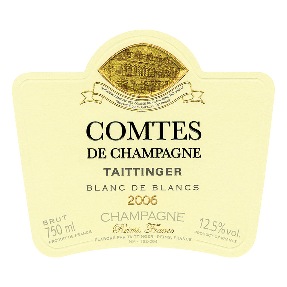 Taittinger Comtes de Champagne Blanc de Blancs 2006 | Wine.com