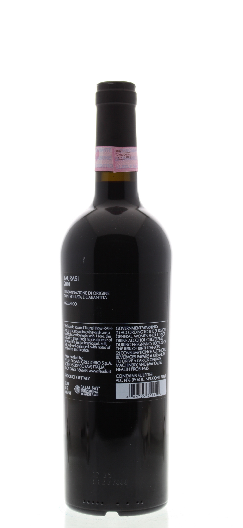 Feudi di San Gregorio Taurasi 2010 | Wine.com