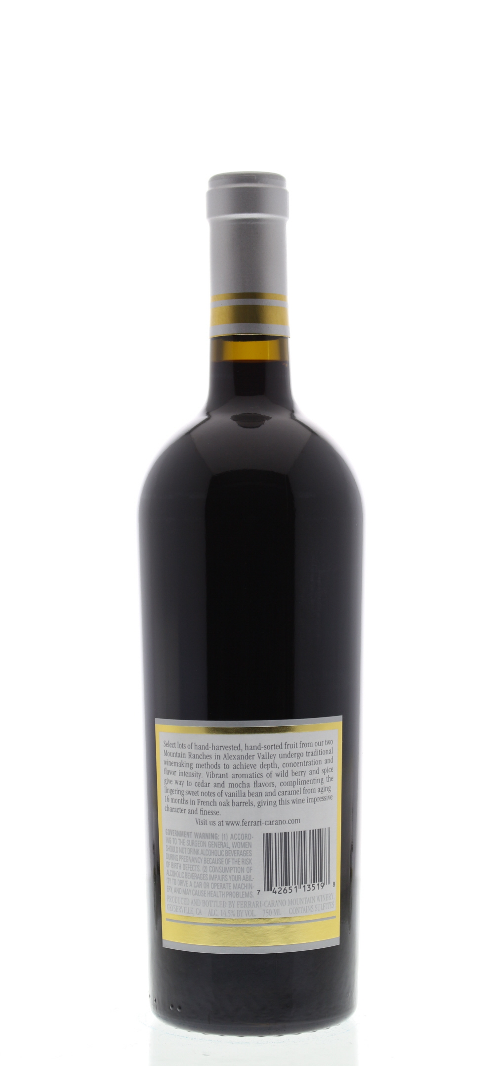 Ferrari-Carano Cabernet Sauvignon 2013 | Wine.com