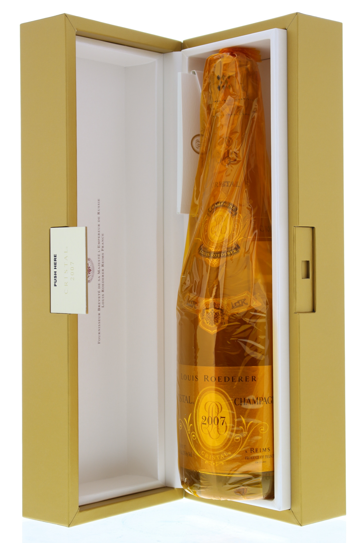 ラッピング・包装 Louis Roederer Cristal Champagne 2007 Louis Roederer Cristal Brut with Gift Box 2007 | Wine.com