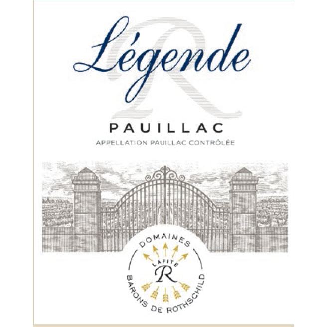 APPELLATION・PAUILLAC 2012 Domaines Barons de Rothschild Legende Pauillac 2012 | Wine.com