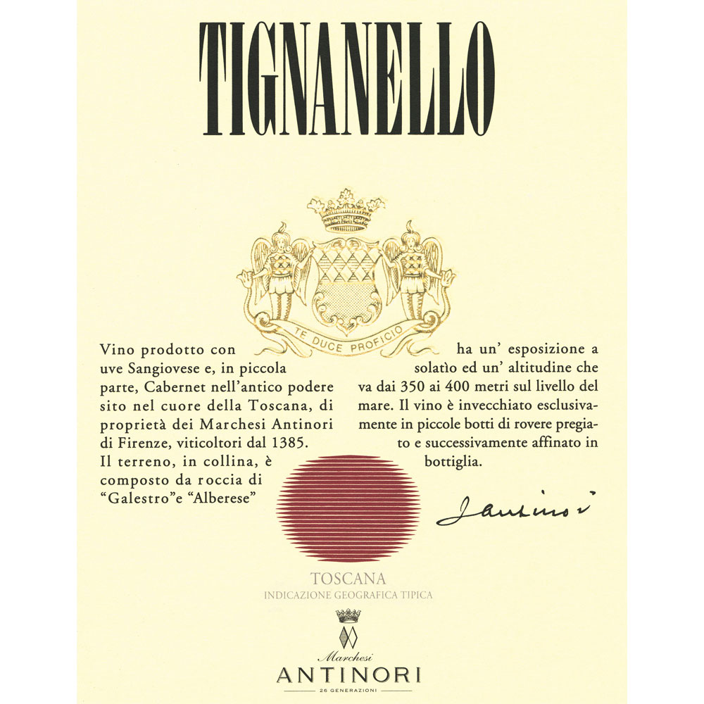 Marchesi Antinori Tignanello 2014 | Wine.com