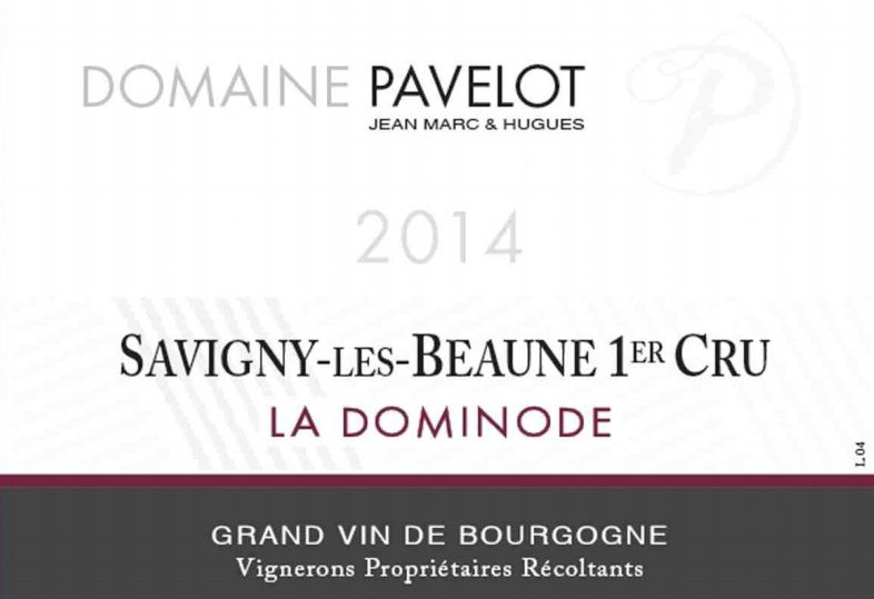Domaine Pavelot Savigny-les-Beaune La Dominode Premier Cru 2014