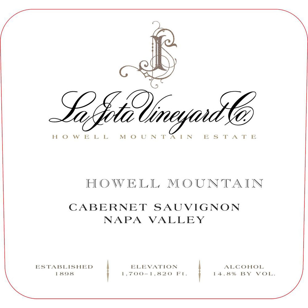 La Jota Howell Mountain Cabernet Sauvignon 2014 | Wine.com