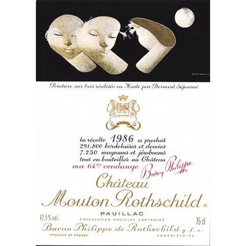 Chateau Mouton Rothschild 1986 | Wine.com
