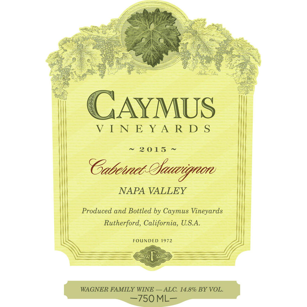 Caymus Napa Valley Cabernet Sauvignon (1 Liter Bottle) 2015 | Wine.com Caymus Napa Valley Cabernet Sauvignon (1 Liter Bottle) 2015 | Wine.com