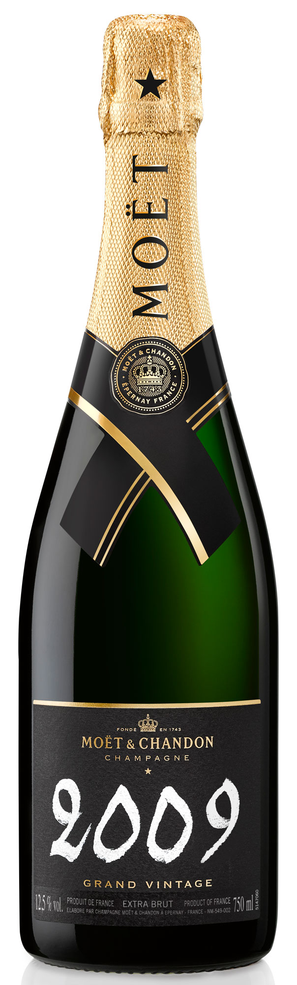 Moet & Chandon Grand Vintage Extra Brut 2009 | Wine.com