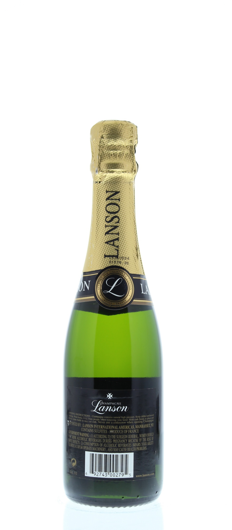 Lanson Le Black Label Brut (375ML half-bottle) | Wine.com