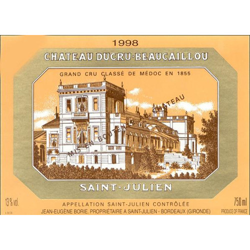 Chateau Ducru-Beaucaillou 1998 | Wine.com