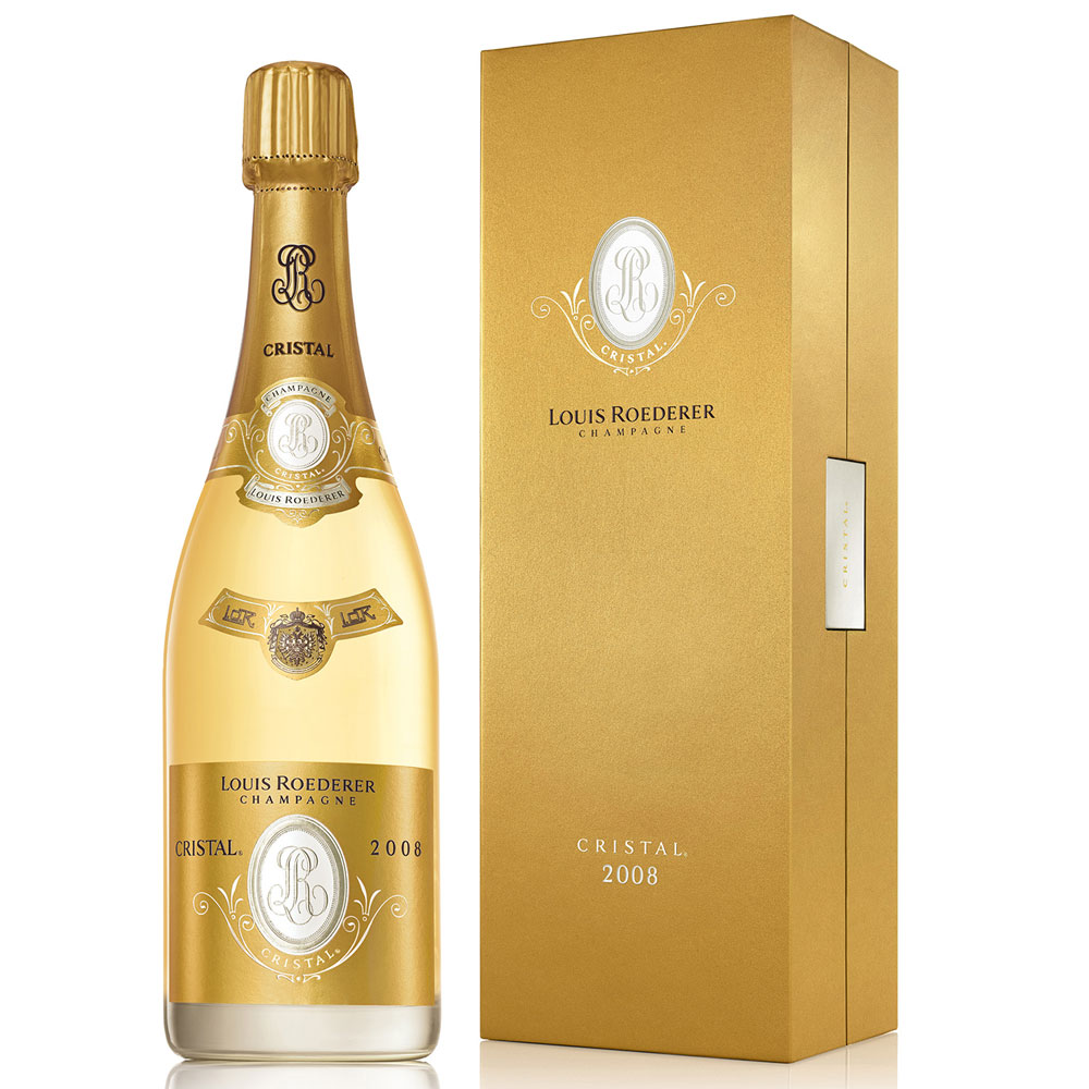 Louis Roederer Cristal Brut with Gift Box 2008 | Wine.com