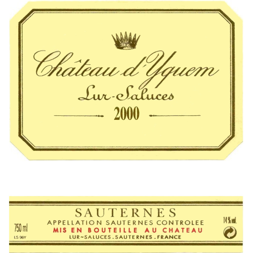 Chateau d'Yquem Sauternes 2000 | Wine.com