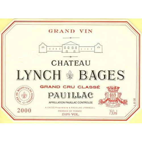 Chateau Lynch-Bages 2000 | Wine.com