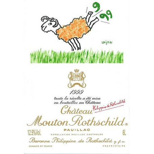 Chateau Mouton Rothschild 1999 | Wine.com